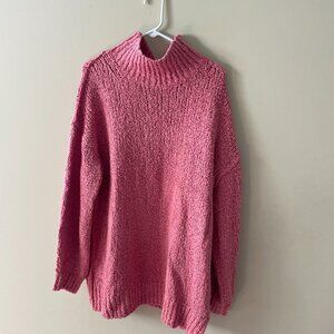 Anthropologie - Pink Knit Sweater